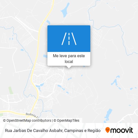 Rua Jarbas De Cavalho Asbahr mapa
