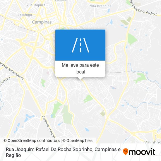 Rua Joaquim Rafael Da Rocha Sobrinho mapa