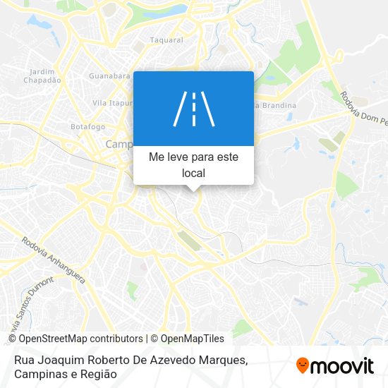 Rua Joaquim Roberto De Azevedo Marques mapa