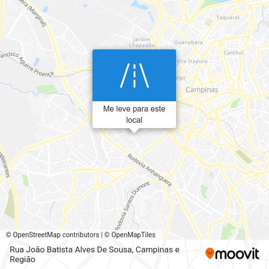 Rua João Batista Alves De Sousa mapa