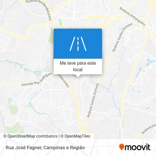 Rua José Fagner mapa