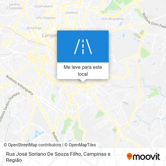 Rua José Soriano De Souza Filho mapa