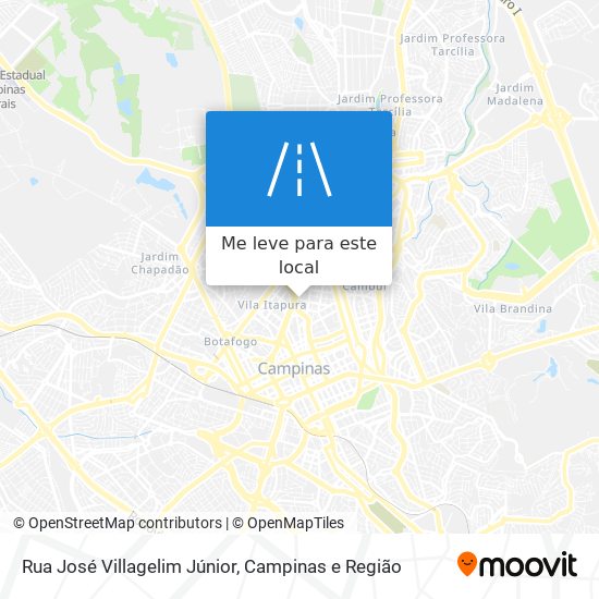 Rua José Villagelim Júnior mapa