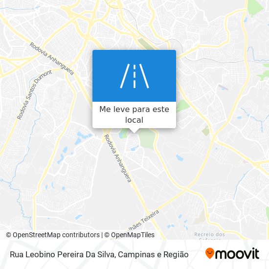 Rua Leobino Pereira Da Silva mapa