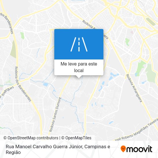 Rua Manoel Carvalho Guerra Júnior mapa