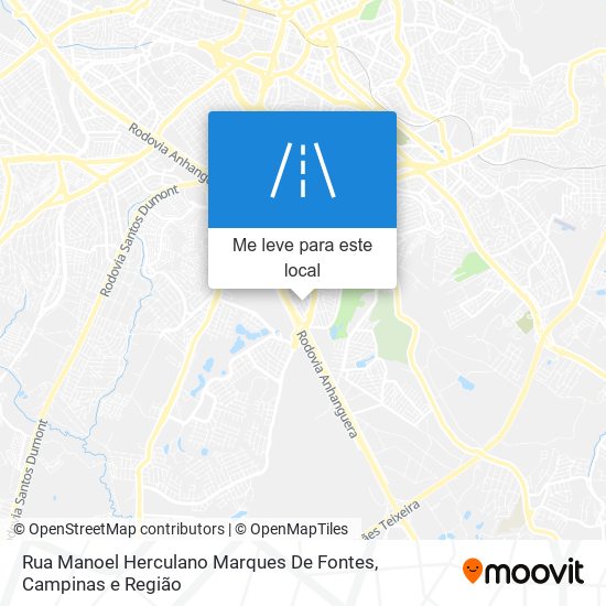 Rua Manoel Herculano Marques De Fontes mapa