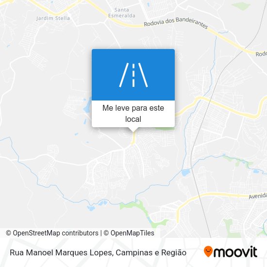 Rua Manoel Marques Lopes mapa