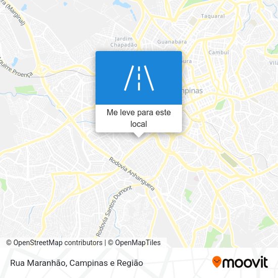 Rua Maranhão mapa