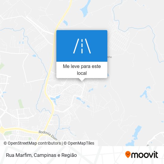 Rua Marfim mapa