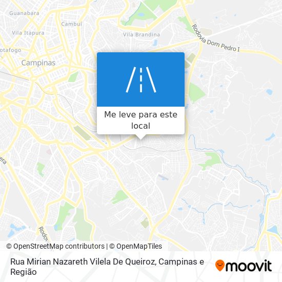 Rua Mirian Nazareth Vilela De Queiroz mapa