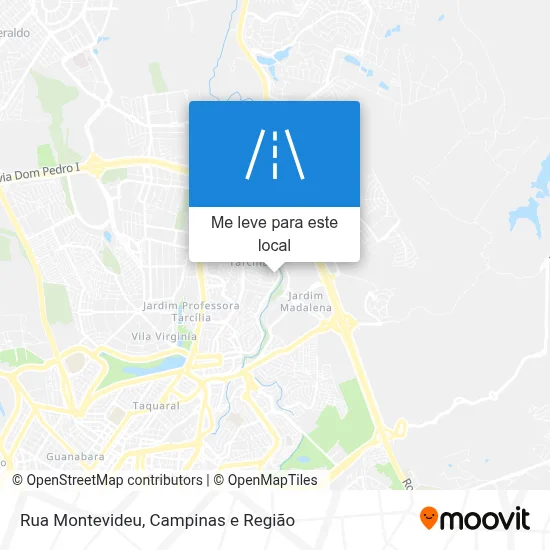 Rua Montevideu mapa