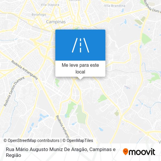 Rua Mário Augusto Muniz De Aragão mapa