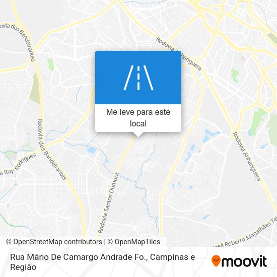 Rua Mário De Camargo Andrade Fo. mapa