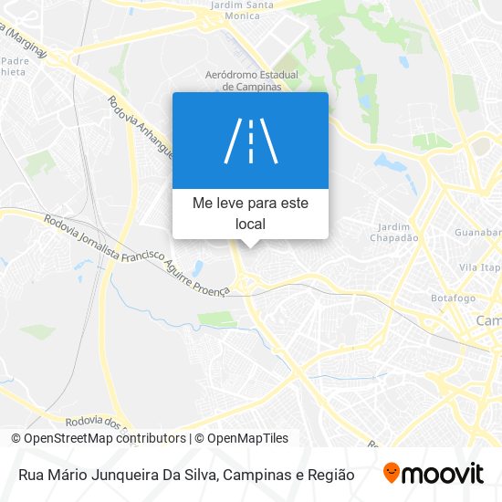 Rua Mário Junqueira Da Silva mapa