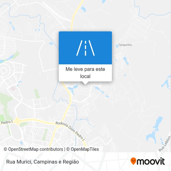 Rua Murici mapa