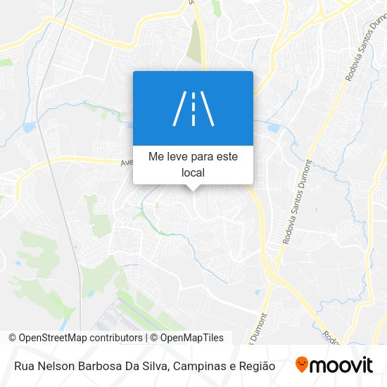 Rua Nelson Barbosa Da Silva mapa