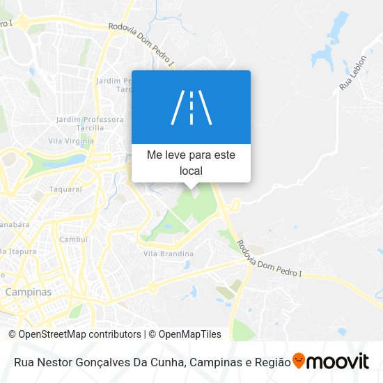 Rua Nestor Gonçalves Da Cunha mapa