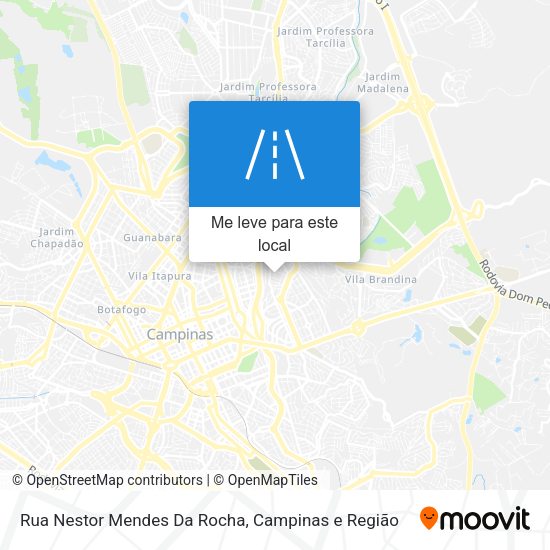 Rua Nestor Mendes Da Rocha mapa