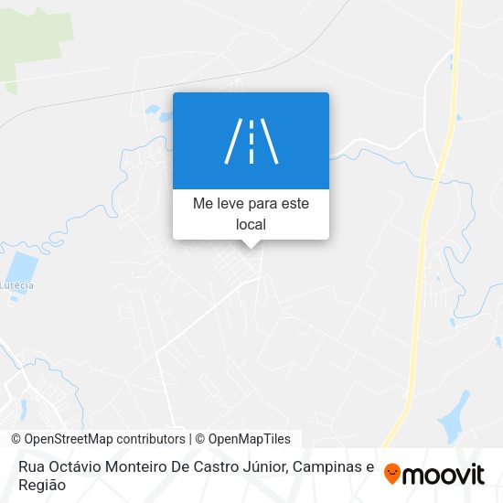 Rua Octávio Monteiro De Castro Júnior mapa