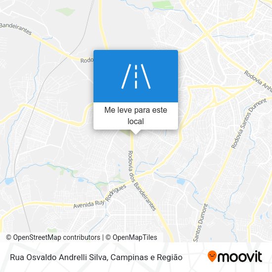 Rua Osvaldo Andrelli Silva mapa
