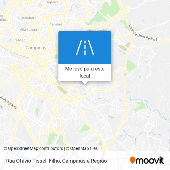 Rua Otávio Tisseli Filho mapa