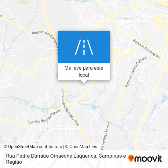 Rua Padre Damião Omaeche Laquerica mapa