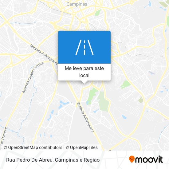 Rua Pedro De Abreu mapa