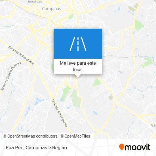 Rua Peri mapa
