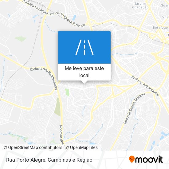 Rua Porto Alegre mapa