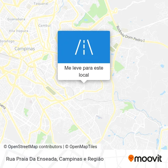 Rua Praia Da Enseada mapa