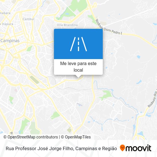 Rua Professor José Jorge Filho mapa
