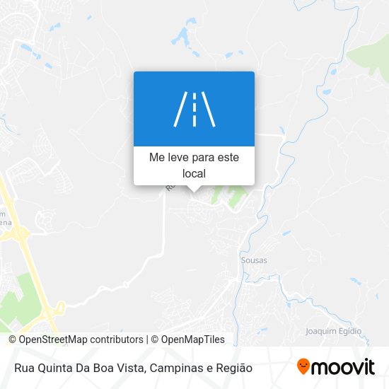 Rua Quinta Da Boa Vista mapa