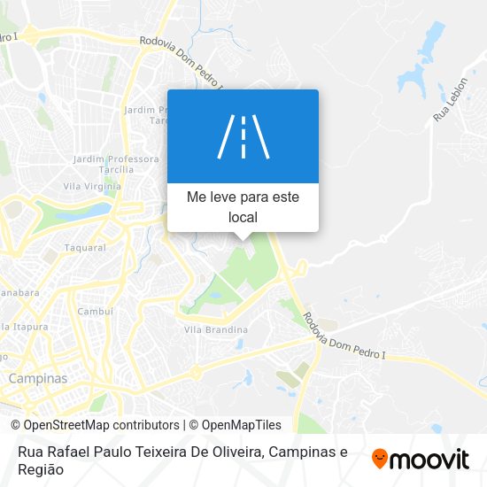 Rua Rafael Paulo Teixeira De Oliveira mapa
