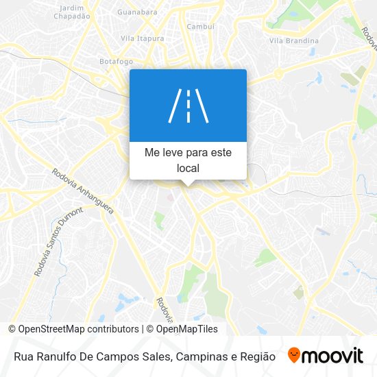 Rua Ranulfo De Campos Sales mapa
