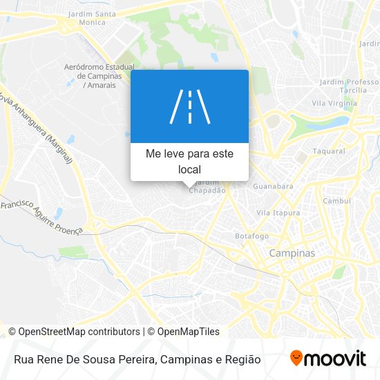 Rua Rene De Sousa Pereira mapa