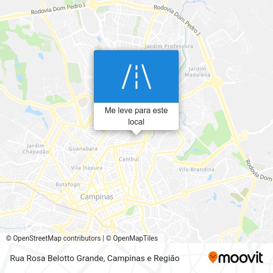 Rua Rosa Belotto Grande mapa