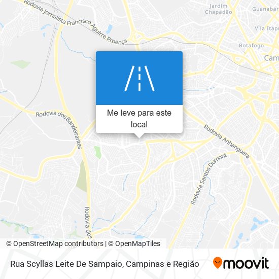 Rua Scyllas Leite De Sampaio mapa