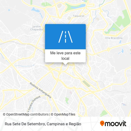 Rua Sete De Setembro mapa