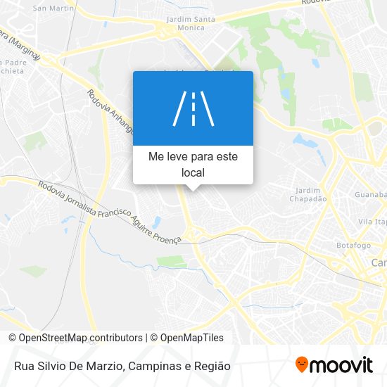 Rua Silvio De Marzio mapa