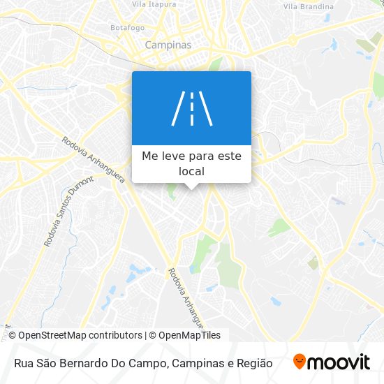 Rua São Bernardo Do Campo mapa