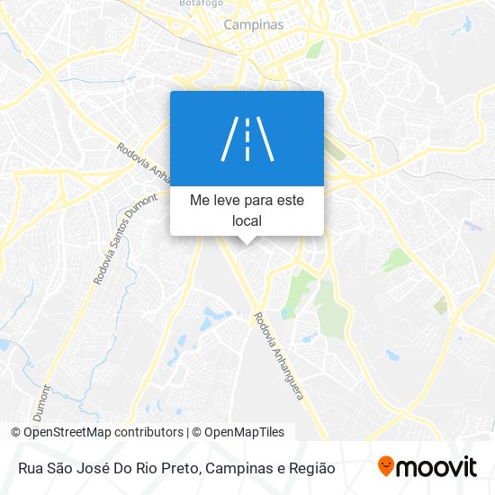 Rua São José Do Rio Preto mapa