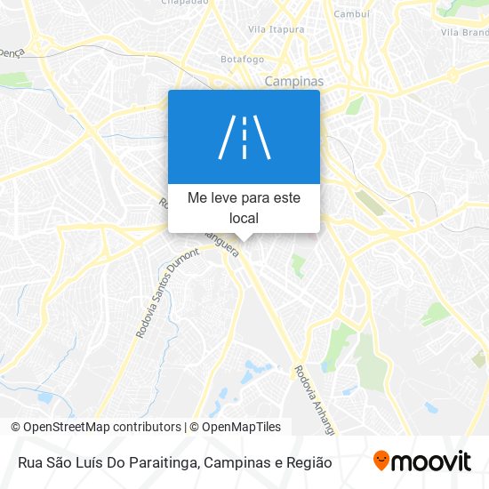 Rua São Luís Do Paraitinga mapa