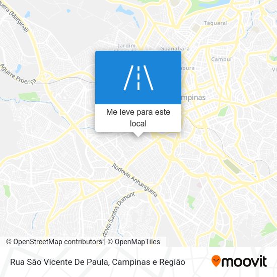 Rua São Vicente De Paula mapa