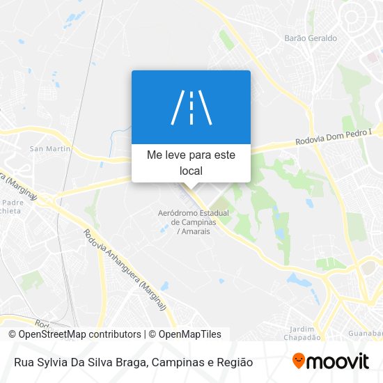 Rua Sylvia Da Silva Braga mapa