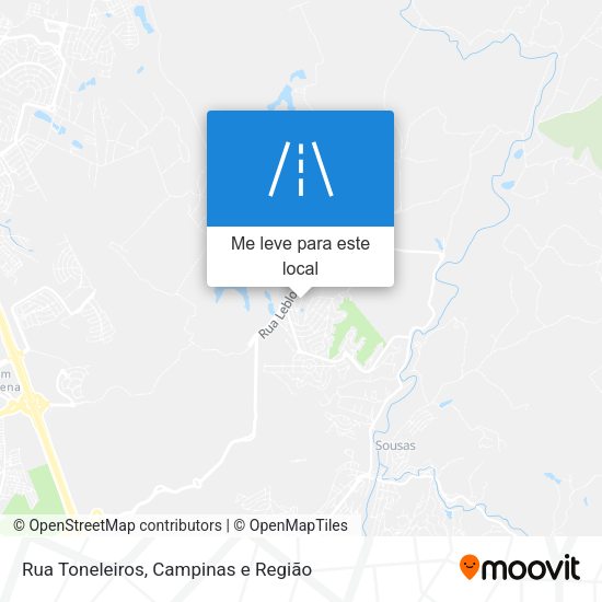 Rua Toneleiros mapa