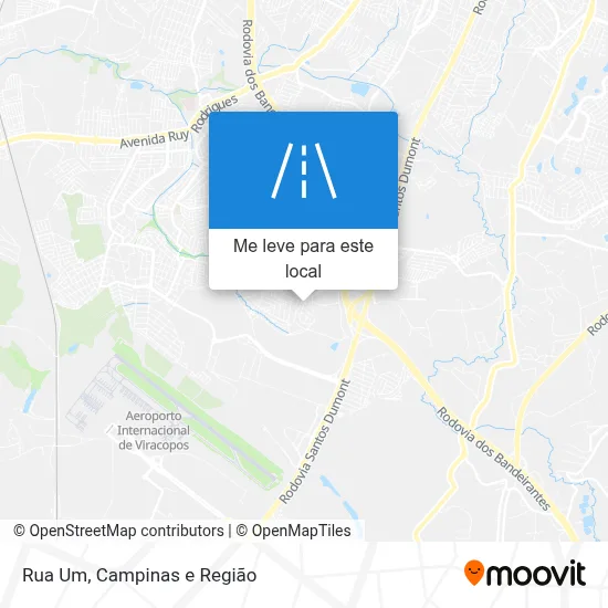 Rua Um mapa