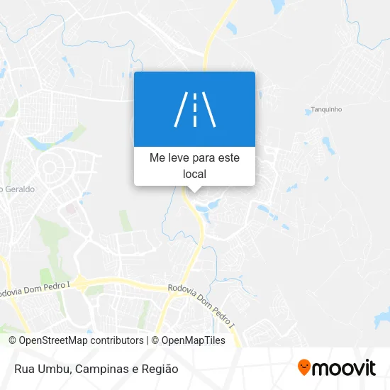 Rua Umbu mapa