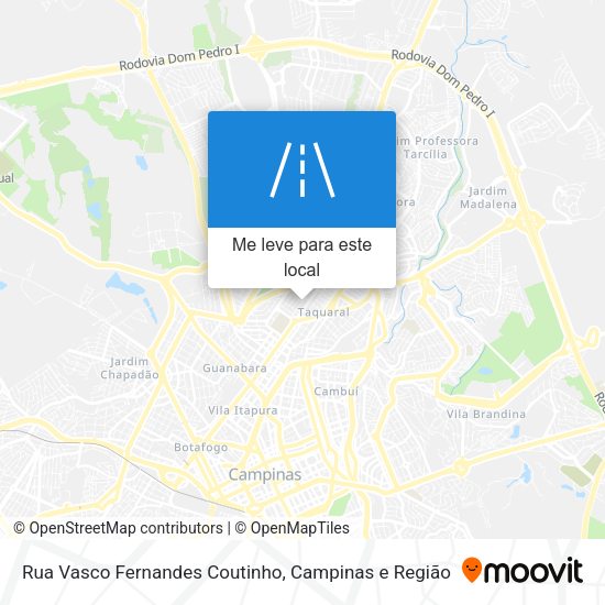 Rua Vasco Fernandes Coutinho mapa