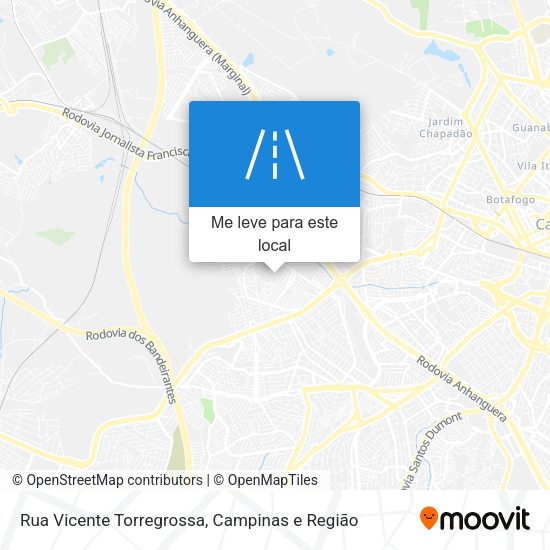 Rua Vicente Torregrossa mapa