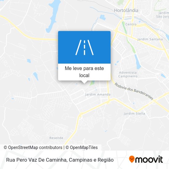 Rua Pero Vaz De Caminha mapa